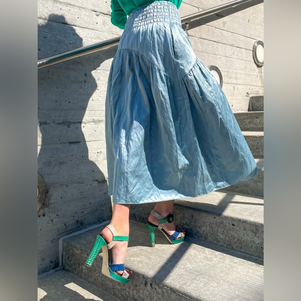 Vince Midi Skirt